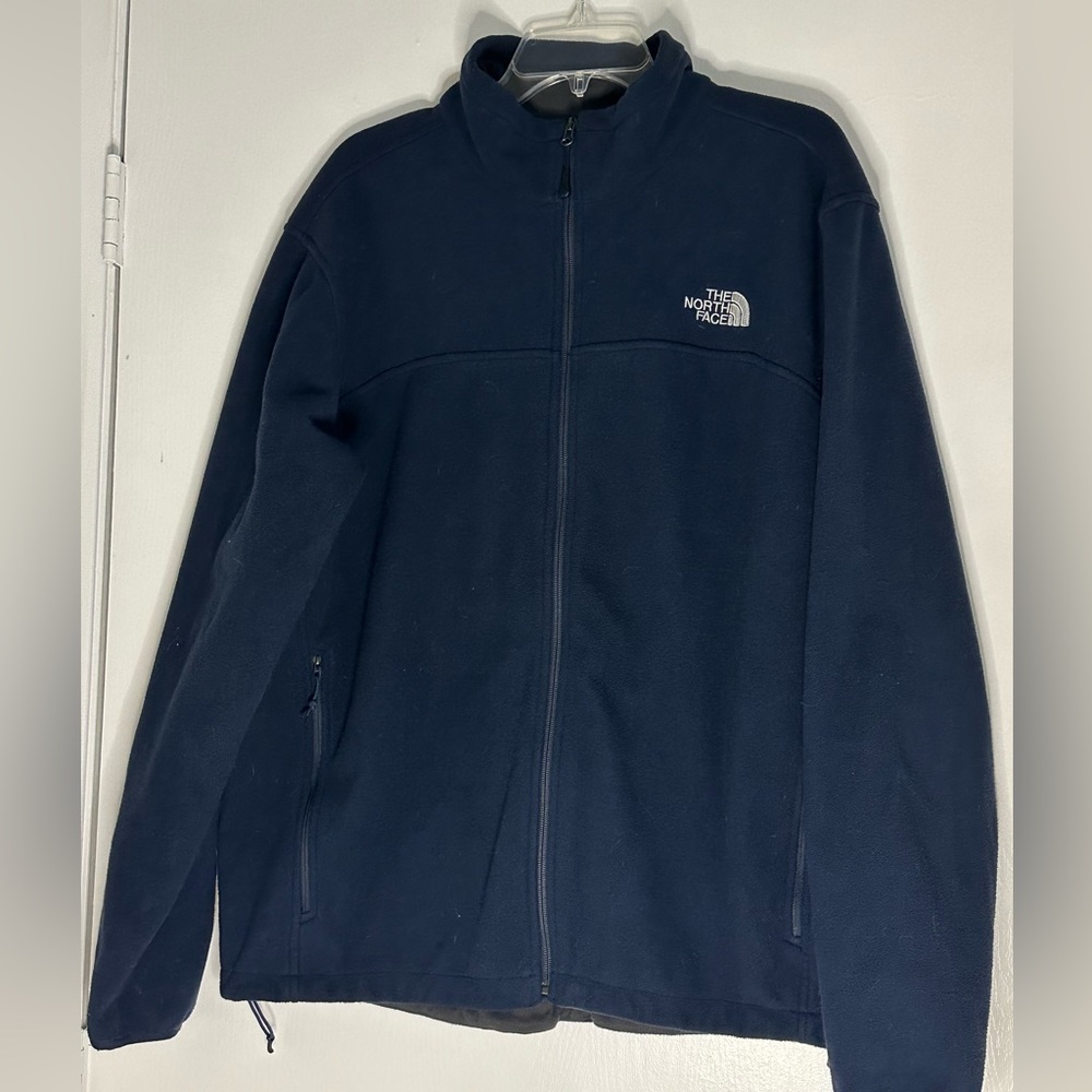 Navy Blue The North Face Zip Up Size XL